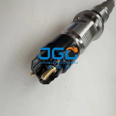 Injetor de combustível diesel 0445120383 para escavadeira Sistema hidráulico da Cummins QSB7 QSB6.7 Partes do motor