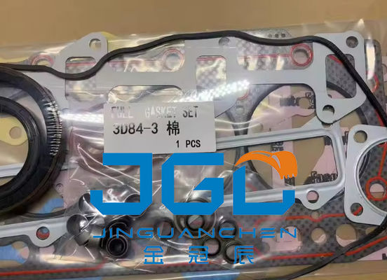 Excavadora Kit completo de juntas 4TNE84 4TNV84 4D84E Kit de juntas de revisão Peças do motor para PC40 PC55 YM729612-92610