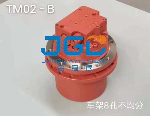 Motor de viagem TM02 GM02 Final Drive Redutor de velocidade de engrenagem planetária Motor Redutor de caixa de engrenagens para escavadeira U15-3 PC14R2 CX18