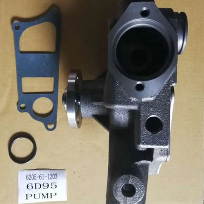 PC60-7 6D95 Peças de escavadeira Bomba de água 6205-61-1202 6205-61-1203