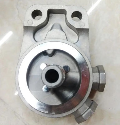 6D31 6D14 Cabeça de filtro de óleo de motor KS568C Cabeça de filtro de combustível de escavadeira Para CAT200B E200B