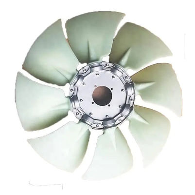 Lâmina de ventilador 14579495 Partes de escavadeira EC210B D6E Lâmina de ventilador de motor de metal