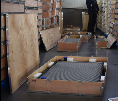 O radiador PC45 para fábrica de escavadeiras fonte de material de alumínio