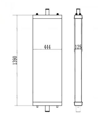 PC850-5 PC800-8 PC850-8 PC800LC-8EO PC850-8EO PC800-8R PC850-8R Radiador 209-03-41210 Para escavadeira
