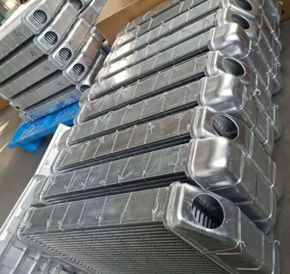 R130-5/7 Radiador de escavadeira com material de alumínio