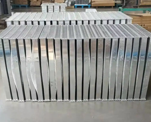 Material de alumínio para radiador de escavadeira SK200-3