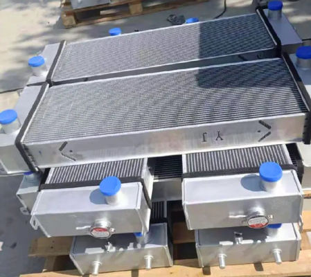 Partes de máquinas de construção de alumínio Radiador para escavadeira SK130-8