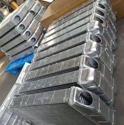 Radiador de escavadeira de alumínio para equipamento de engenharia mecânica SH210-5