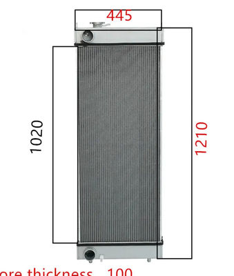 4429250 Excavadora ZAX300-3 ZAX330-3H ZAX330-3F ZAX330-5G Radiador