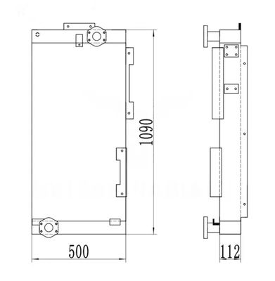 R225-9 R220-9 R210-9 R260-9 R220LC-9 R210LC-9 R260LC-9 Refrigerador de óleo 11Q6-40642 11Q6-40640 11Q6-40641 11Q6-40643 11Q6-40646 Para escavadeiras