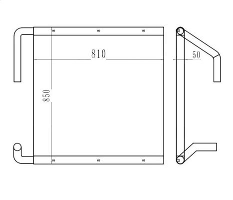 EX200-5 EX200LC-5 EX210-5 EX210H-5 EX210K-5 EX225USR Refrigerador de óleo de escavadeira 4370983