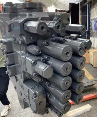 SH350A5 SH350-5 SH350 Válvula de controlo hidráulico principal da escavadeira/Válvula de distribuição KSJ12250