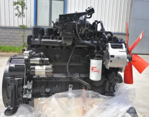 Motor refrigerado a água de 132 kW para máquinas de engenharia 6BTA5.9-C180 Construção