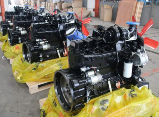 Motor refrigerado a água de 132 kW para máquinas de engenharia 6BTA5.9-C180 Construção