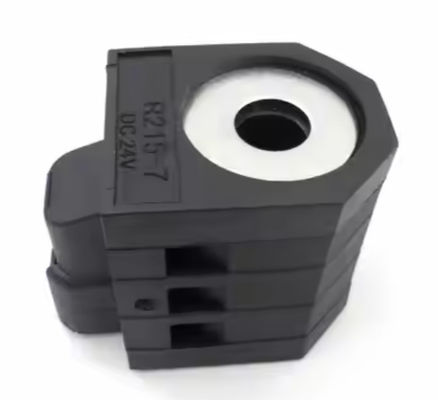 YU'AN 24V bobina de válvula solenoide de escavadeira XKBL-00004 Para R210LC-7 R215LC-7