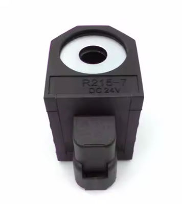 YU'AN 24V bobina de válvula solenoide de escavadeira XKBL-00004 Para R210LC-7 R215LC-7