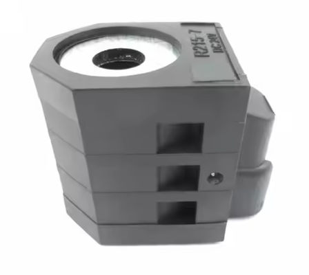 YU'AN 24V bobina de válvula solenoide de escavadeira XKBL-00004 Para R210LC-7 R215LC-7