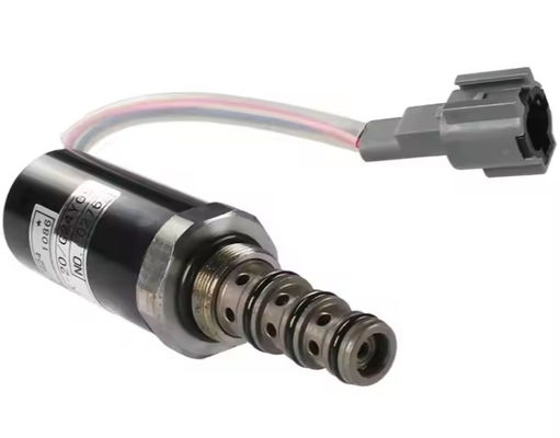 Partes de escavadeiras para HD820 HD1023 HD1430-3 Bomba hidráulica válvula solenoide rotativa KWE5K-20/G24Y05
