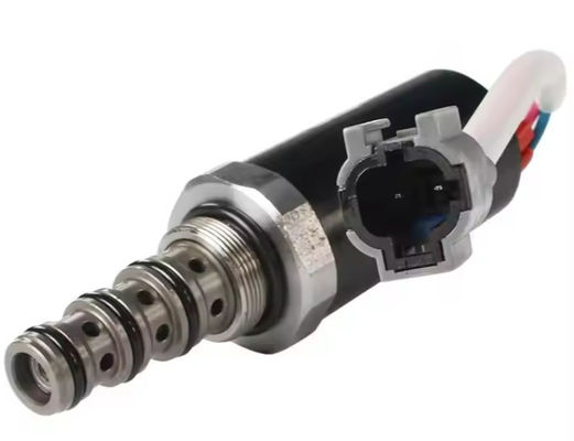 Partes de escavadeiras para HD820 HD1023 HD1430-3 Bomba hidráulica válvula solenoide rotativa KWE5K-20/G24Y05