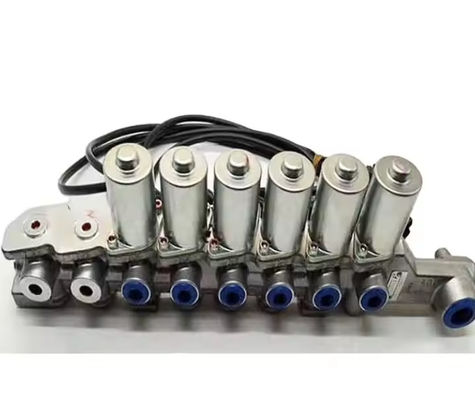 Valva de controlo de escavadeira PC200-8 Valva solenoide de escavadeira Componente 20Y-60-41611 20Y-60-41612 Peças sobressalentes
