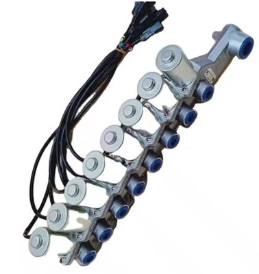 Valva de controlo de escavadeira PC200-8 Valva solenoide de escavadeira Componente 20Y-60-41611 20Y-60-41612 Peças sobressalentes