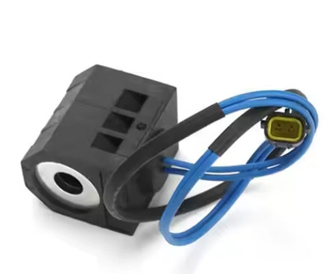 Bobina da Válvula Solenoide Rotativa para Acessórios de Escavadeira DH150 DH220 DH225 DH300-5-7 24V 52,3mm 13mm