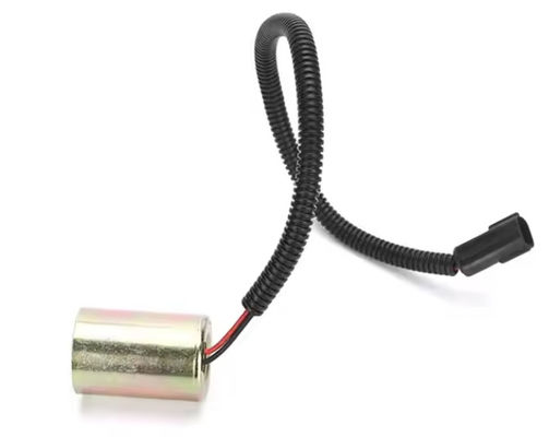 DH60-5 DH60-7 Excavadora bobina de válvula solenoide 12V 52,6mm 14mm válvula