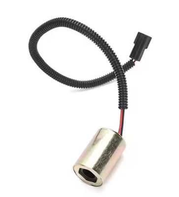 DH60-5 DH60-7 Excavadora bobina de válvula solenoide 12V 52,6mm 14mm válvula