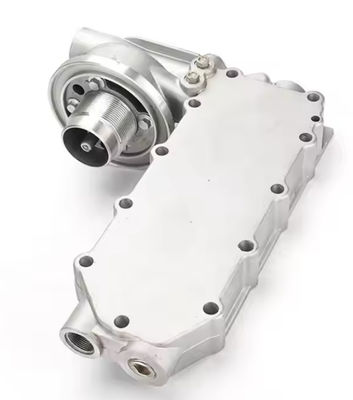 PC300-7 Excavadora Peças para motores a diesel 6D114 Filtro de óleo lubrificante cabeça de filtro de óleo resfriador do assento cobertura do radiador 3934159