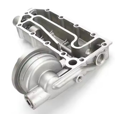 PC300-7 Excavadora Peças para motores a diesel 6D114 Filtro de óleo lubrificante cabeça de filtro de óleo resfriador do assento cobertura do radiador 3934159