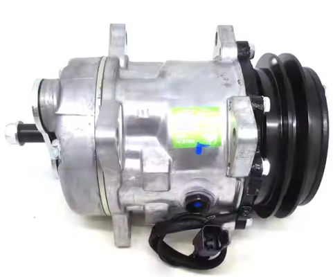 Peças de ar condicionado para escavadeiras E306E2 Compressor AC 12V 605231-2023