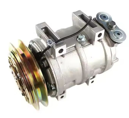 Compressor de ar condicionado 506211-6571 Para escavadeira EX200LC-5 EX200-5 DKS15CH Motor 24V