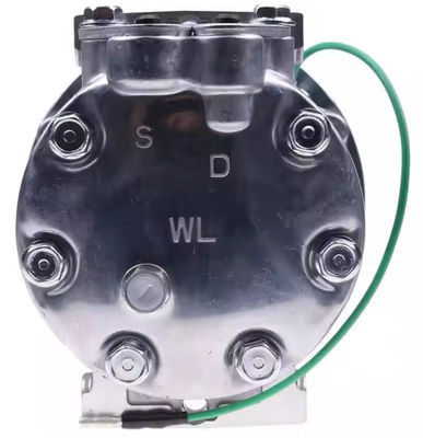 Compressor de Ar Condicionado para Peças de Escavadeira 4674027 Para Escavadeira 60D 60G SD7H13 Motor 24V