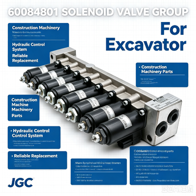 60084801 Grupo de Válvulas Solenoides Adequado para qualquer Escavadeira