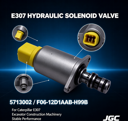 Para 571-3002 5713002 Escavadeira E307 Válvula Solenoide Hidráulica F06-12D1AAB-H99B