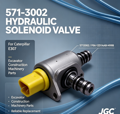 Para 571-3002 5713002 Escavadeira E307 Válvula Solenoide Hidráulica F06-12D1AAB-H99B