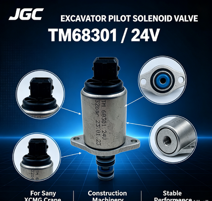 STAR ZEBRA TM68301 Peças de escavadeira Nova válvula de solenoide proporcional Thomas Pilot para guindaste Sany XCMG 24V para indústrias de varejo