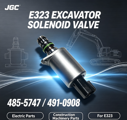 Peças de Escavadeira Belparts Peças Elétricas Válvula Solenoide E323 485-5747 491-0908