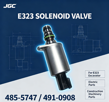 Peças de Escavadeira Belparts Peças Elétricas Válvula Solenoide E323 485-5747 491-0908