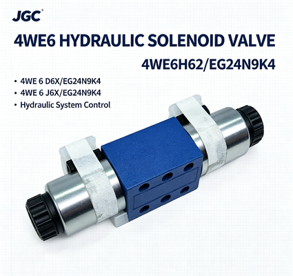 Válvula Hidráulica 4WE6H62/EG24N9K4 Válvula Solenoide Hidráulica 4WE 6 D6X/EG24N9K4 4WE 6 J6X/EG24N9K4