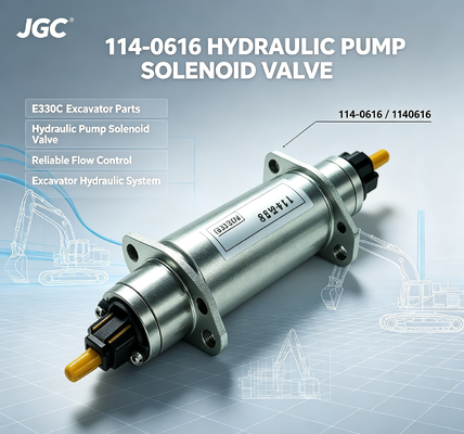 E330C   Peças de Escavadeira Válvula Solenoide Válvula Solenoide da Bomba Hidráulica 114-0616 1140616