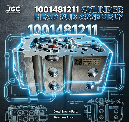 1001481211 Nova cabeça de cilindro de baixo preço Subconjunto cabeça de cilindro para Weichai Baudouin 6M33 6M26 12M33 motores diesel