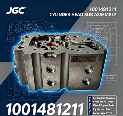 1001481211 Nova cabeça de cilindro de baixo preço Subconjunto cabeça de cilindro para Weichai Baudouin 6M33 6M26 12M33 motores diesel