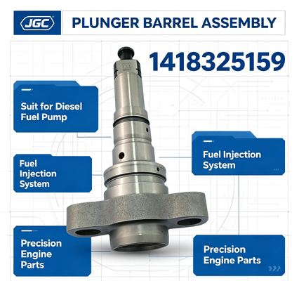 1418325159 Conjunto do Cilindro do Êmbolo Adequado para Bomba de Combustível Diesel