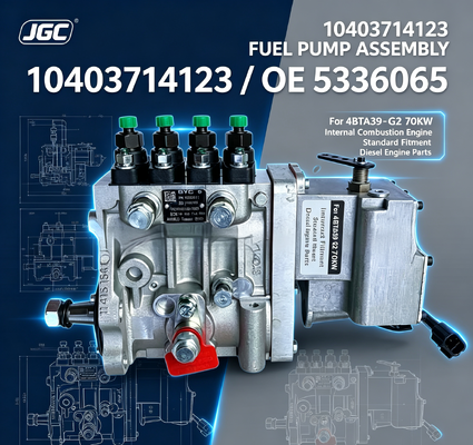 10403714123 OE 5336065 Conjunto de Bomba de Combustível para 4BTA39-G2 70KW Ajuste Padrão para Motor de Combustão Interna