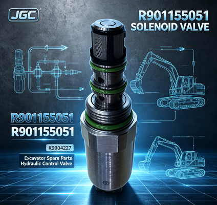 R901155051 Peças de Reposição para Escavadeira Válvula Solenoide para Escavadeira K9004227 R901155051