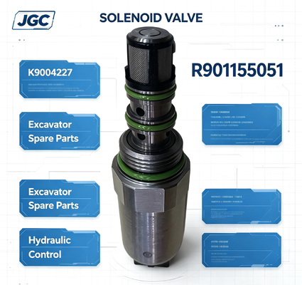 R901155051 Peças de Reposição para Escavadeira Válvula Solenoide para Escavadeira K9004227 R901155051