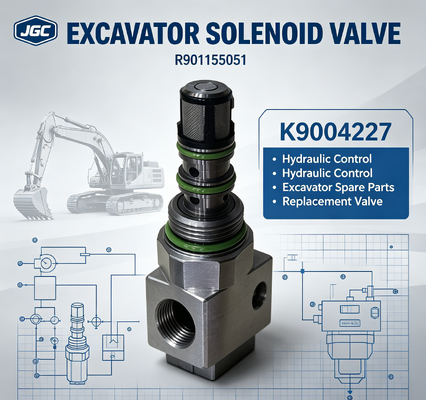 R901155051 Peças de Reposição para Escavadeira Válvula Solenoide para Escavadeira K9004227 R901155051