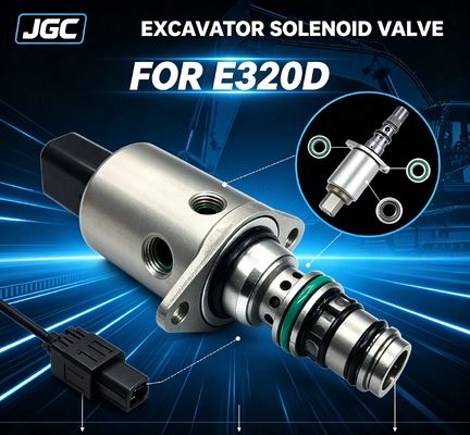 E320D válvula solenoide de alta qualidade para escavadeira