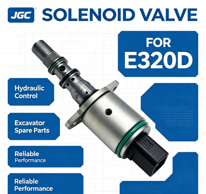 E320D válvula solenoide de alta qualidade para escavadeira